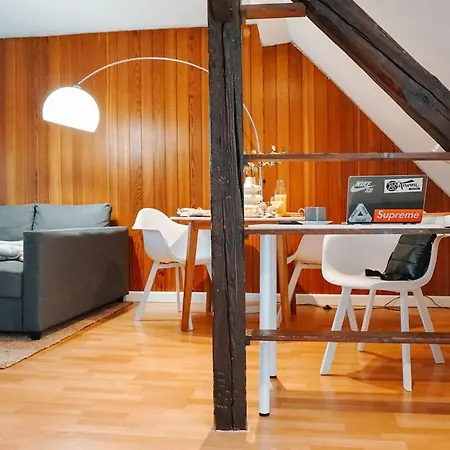 아파트 Rooftop-apartment Zentral Gelegen In 뒤셀도르프