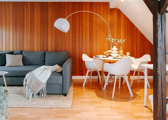 Lägenhet Rooftop-apartment Zentral Gelegen In Düsseldorf